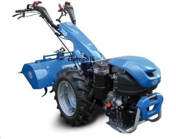 BCS 750 Two Wheel Tractor DIESEL LOMBARDINI 3LD510 12,2 hp 85L Recoil Start