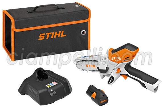  Potatore STIHL GTA 26 Set con batteria AS 2 e caricatore AL 1