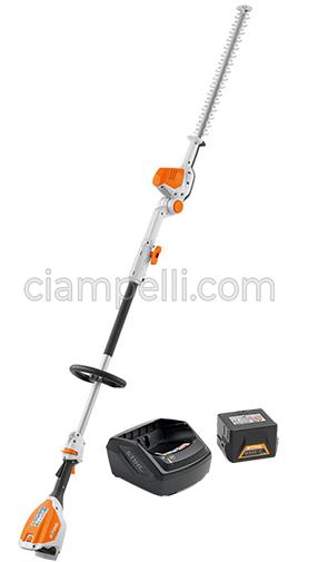 STIHL HLA 56 Cordless Long-reach Hedge Trimmer With AK 20 battery and AL 101 charger