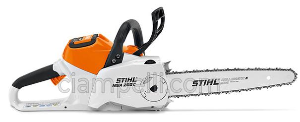 STIHL MSA 200 C-B Cordless Chainsaw without battery and charger, with bar and chain 35 cm
