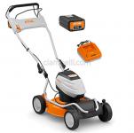 Tondeuse à gazon à batterie RMA 2 RV - SYSTÈME AP STIHL, avec batterie AP 300 et chargeur AL 300